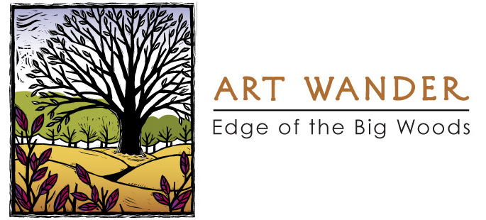 Art Wander Edge of the Big Woods logo