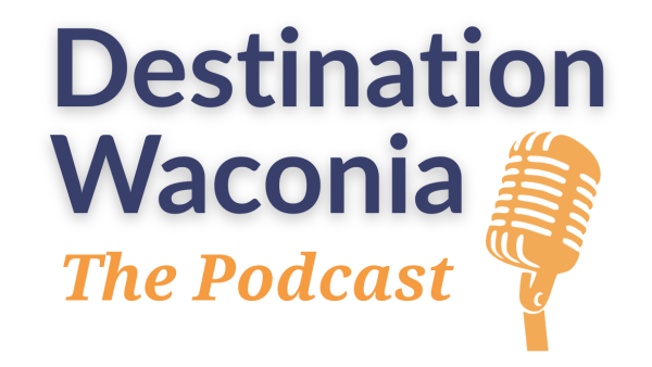 The Podcast popup graphic