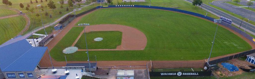 waconia lions baseball field aerial shot